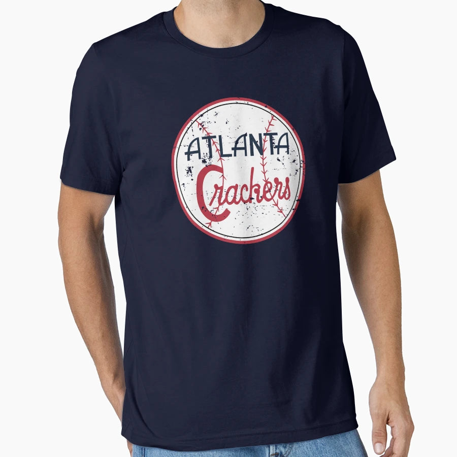 Atlanta Crackers Defunct Baseball T-Shirt - Trendy Graphic for Adults - T-Shirt, Sweatshirt, Hoodie