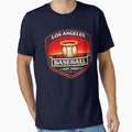 Los Angeles Baseball Badge 1961 T-Shirt - Casual Everyday Wear Men Women - T-Shirt, Sweatshirt, Hoodie