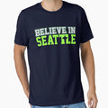 Victrs Believe Seattle T-Shirt - Casual Everyday Wear Men Women - T-Shirt, Sweatshirt, Hoodie