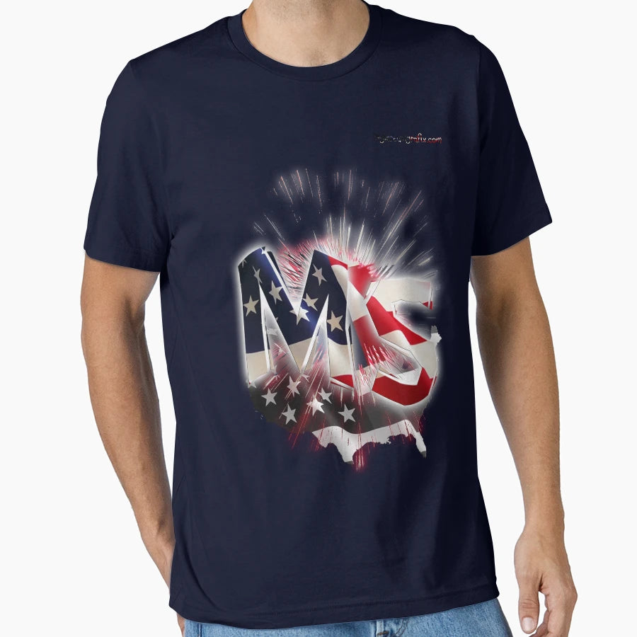 Mississippi T-Shirt - Custom Art Print for Adults - T-Shirt, Sweatshirt, Hoodie