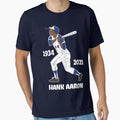 Hank Aaron 1934 2022 Nw2 T-Shirt - Graphic Print Men Women - T-Shirt, Sweatshirt, Hoodie