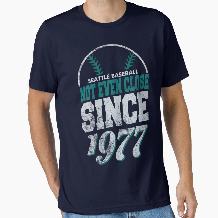 Seattle Baseball T-Shirt - Aesthetic Graphic for Adults - T-Shirt, Sweatshirt, Hoodie