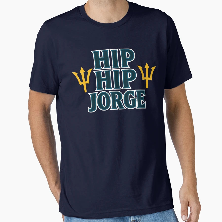 Hip Hip Jorge Mariners Postseason T-Shirt - Minimalist Print Men Women - T-Shirt, Sweatshirt, Hoodie