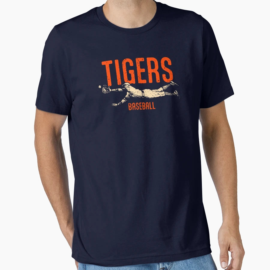 Tigers Catch T-Shirt - Novelty Apparel for Adults - T-Shirt, Sweatshirt, Hoodie