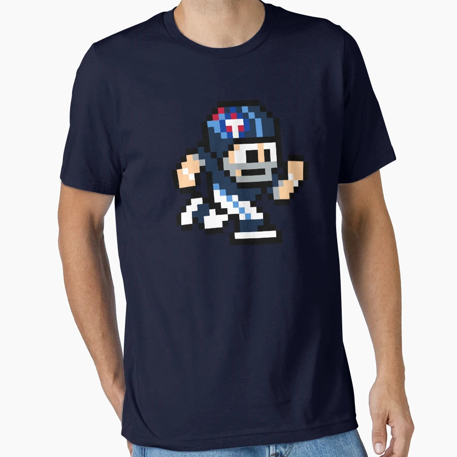 Tennessee Titans Tecmo Super Bowl Football T-Shirt - Trendy Graphic Unisex - T-Shirt, Sweatshirt, Hoodie