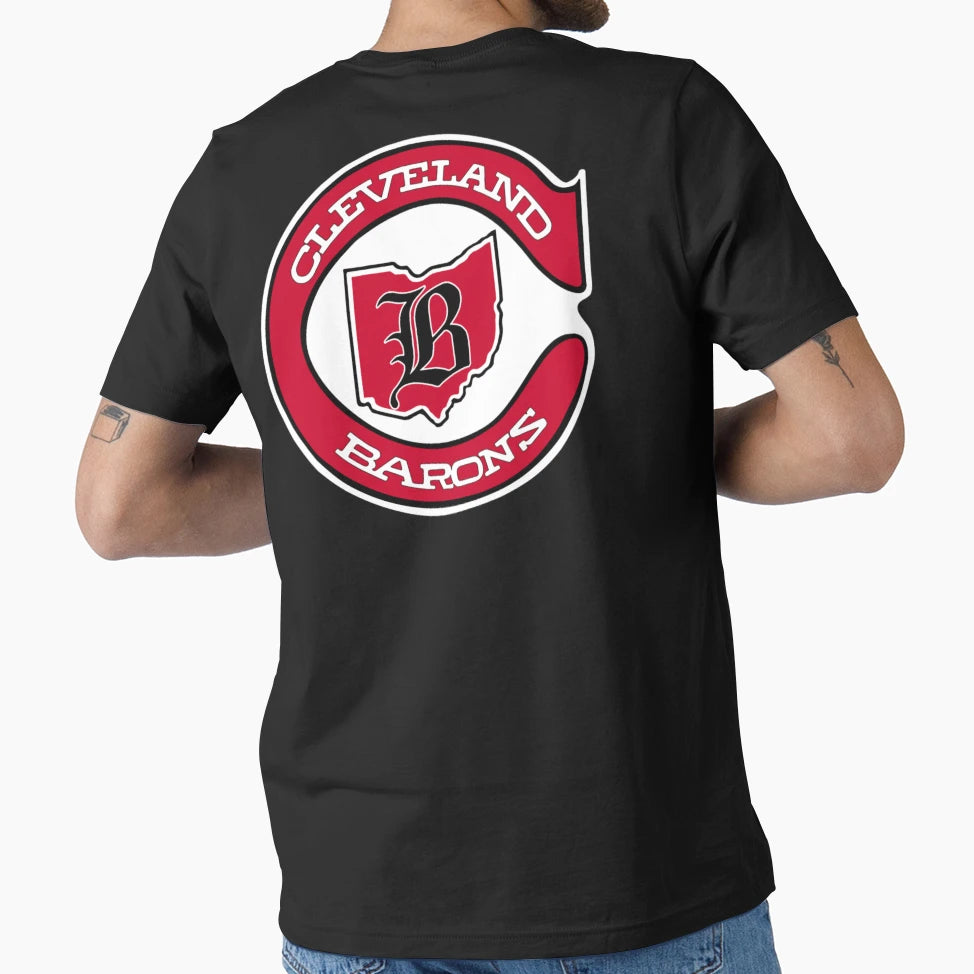 Cleveland Barons Logo T-Shirt - Fun Novelty Design Men Women - T-Shirt, Sweatshirt, Hoodie