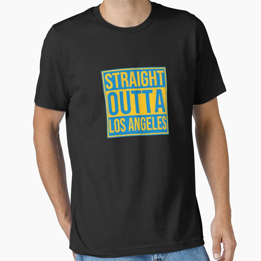 Straight Outta Los Angeles T-Shirt - Casual Everyday Wear for Adults - T-Shirt, Sweatshirt, Hoodie