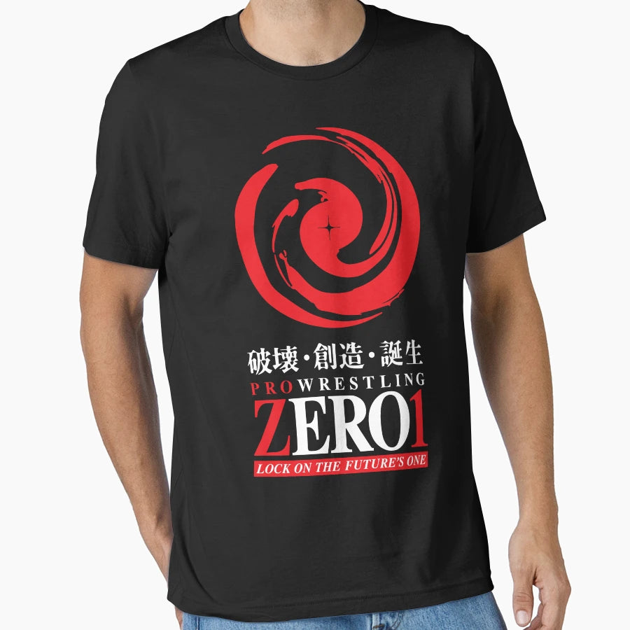 Pro Wrestling Zero 1 T-Shirt - Novelty Apparel for Adults - T-Shirt, Sweatshirt, Hoodie