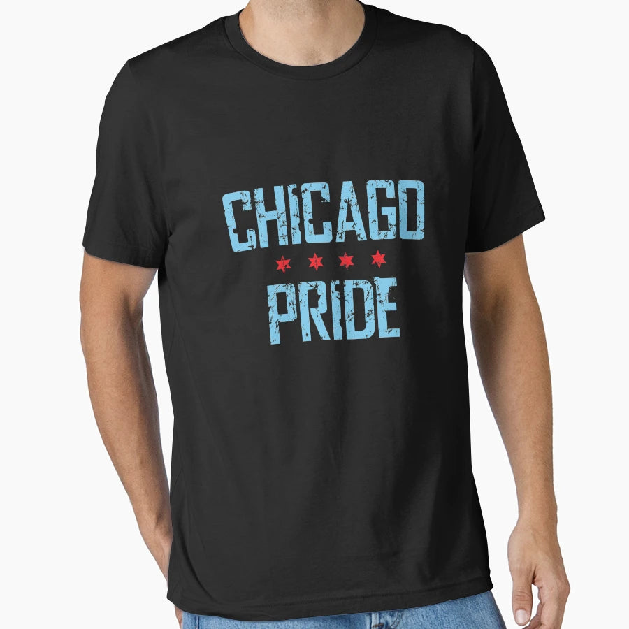 Chicago Pride T-Shirt - Casual Everyday Wear Unisex - T-Shirt, Sweatshirt, Hoodie