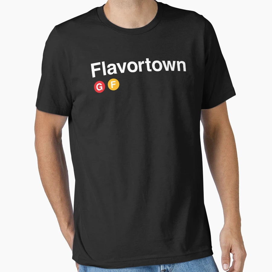Flavortown T-Shirt - Custom Art Print Men Women - T-Shirt, Sweatshirt, Hoodie