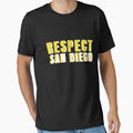 Respect San Diego T-Shirt - Minimalist Print for Adults - T-Shirt, Sweatshirt, Hoodie