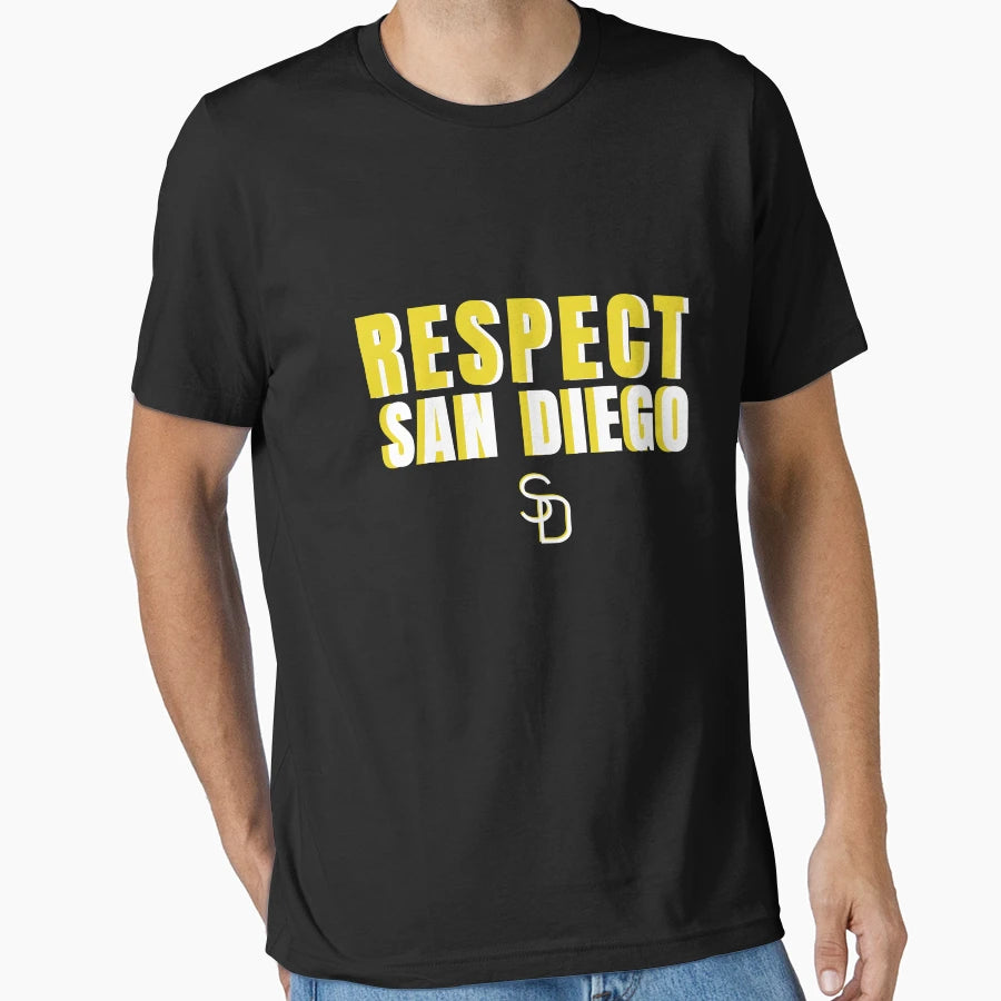 Respect San Diego T-Shirt - Casual Everyday Wear Unisex - T-Shirt, Sweatshirt, Hoodie