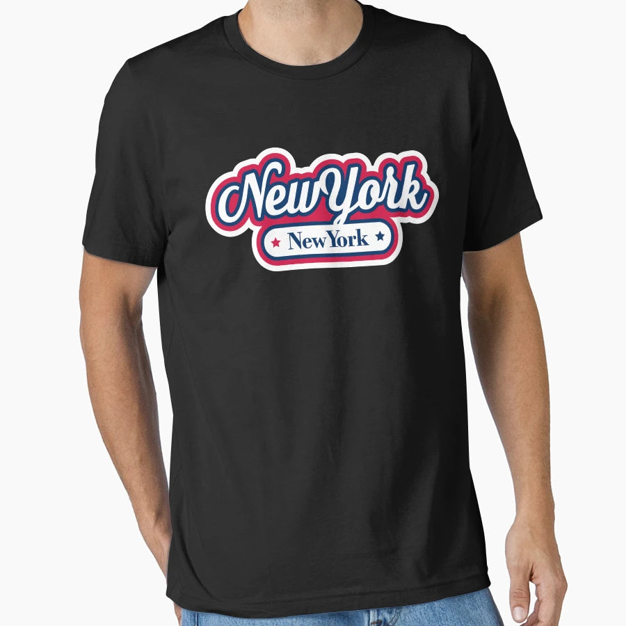 New York New York T-Shirt - Minimalist Print Men Women - T-Shirt, Sweatshirt, Hoodie