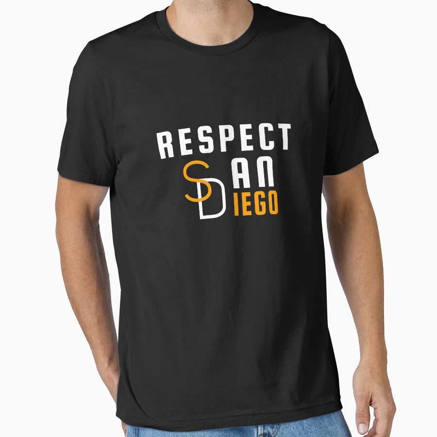 Respect San Diego T-Shirt - Aesthetic Graphic Unisex - T-Shirt, Sweatshirt, Hoodie
