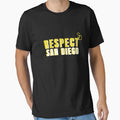 Respect San Diego T-Shirt - Custom Art Print Men Women - T-Shirt, Sweatshirt, Hoodie