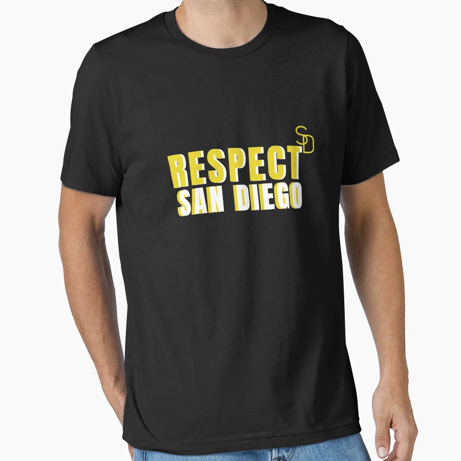 Respect San Diego T-Shirt - Custom Art Print Men Women - T-Shirt, Sweatshirt, Hoodie