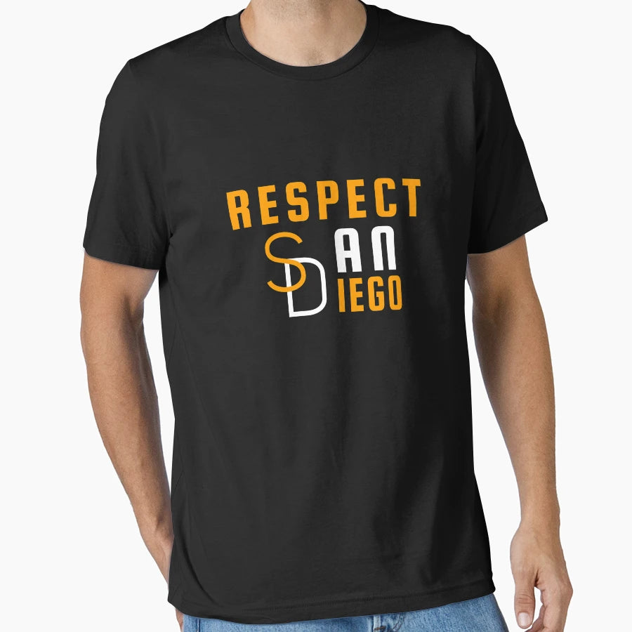 Respect San Diego T-Shirt - Unique Graphic Men Women - T-Shirt, Sweatshirt, Hoodie