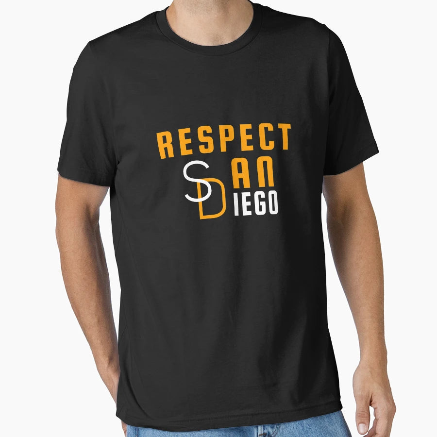 Respect San Diego T-Shirt - Streetwear Style for Adults - T-Shirt, Sweatshirt, Hoodie