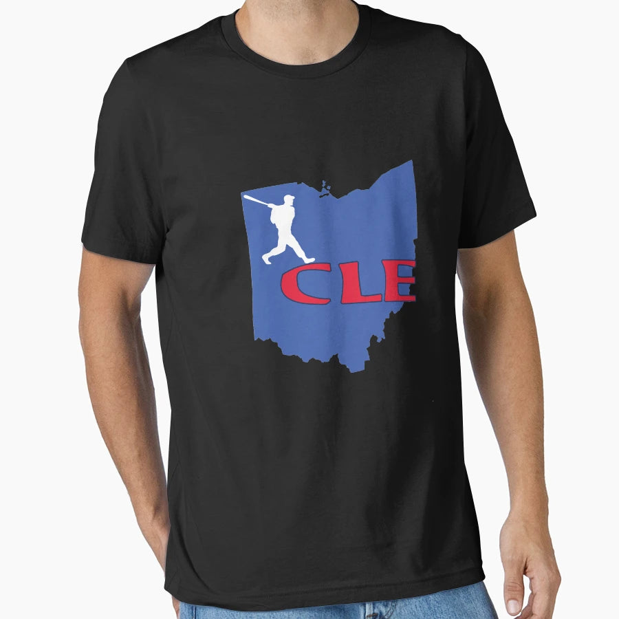Distressed Cleveland Baseball T-Shirt - Streetwear Style Men Women - T-Shirt, Sweatshirt, Hoodie