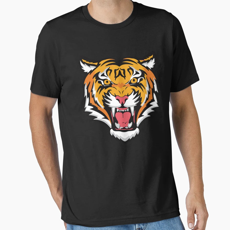 Bengal Scary Tiger T-Shirt - Fun Novelty Design Men Women - T-Shirt, Sweatshirt, Hoodie