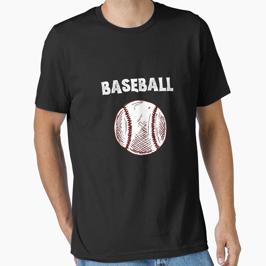 Baseball T-Shirt - Custom Art Print for Adults - T-Shirt, Sweatshirt, Hoodie
