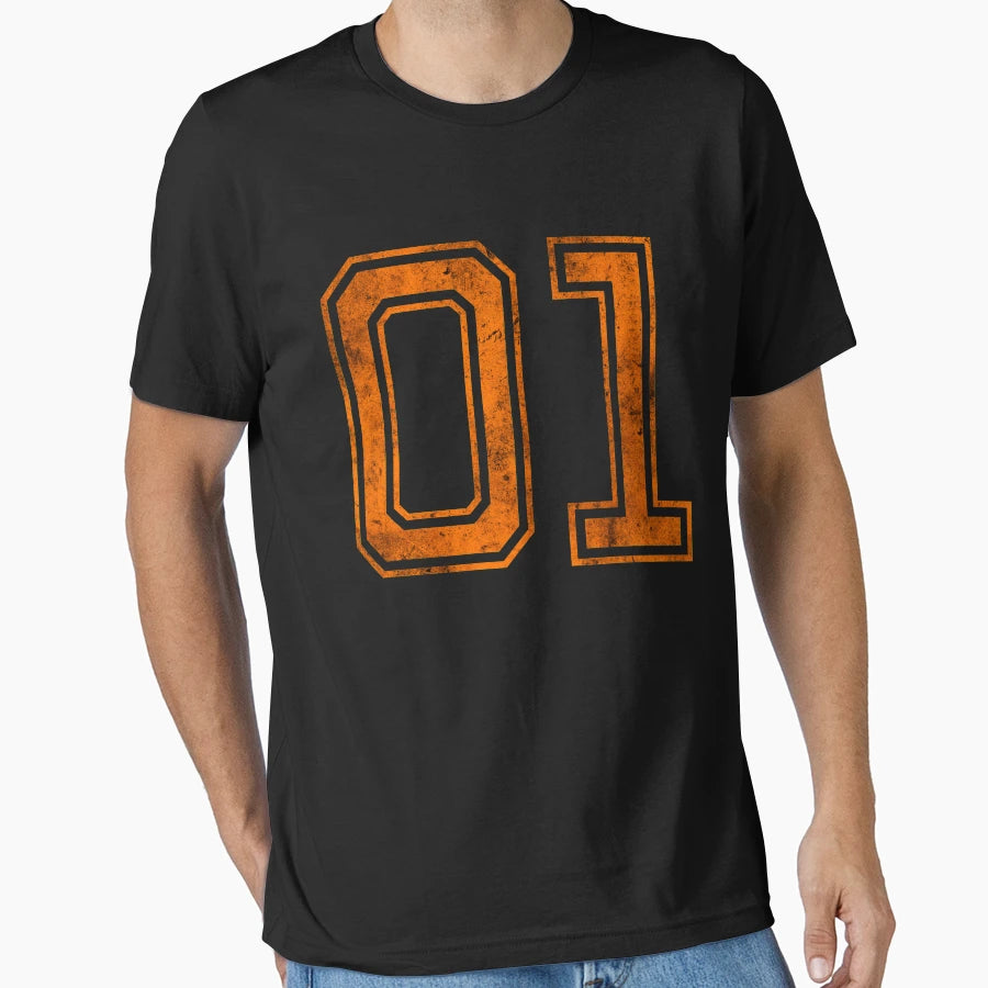 Dukes 01 General Lee T-Shirt - Novelty Apparel for Adults - T-Shirt, Sweatshirt, Hoodie