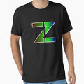 Large Letter Z Elegant Colored T-Shirt - Aesthetic Graphic for Adults - T-Shirt, Sweatshirt, Hoodie