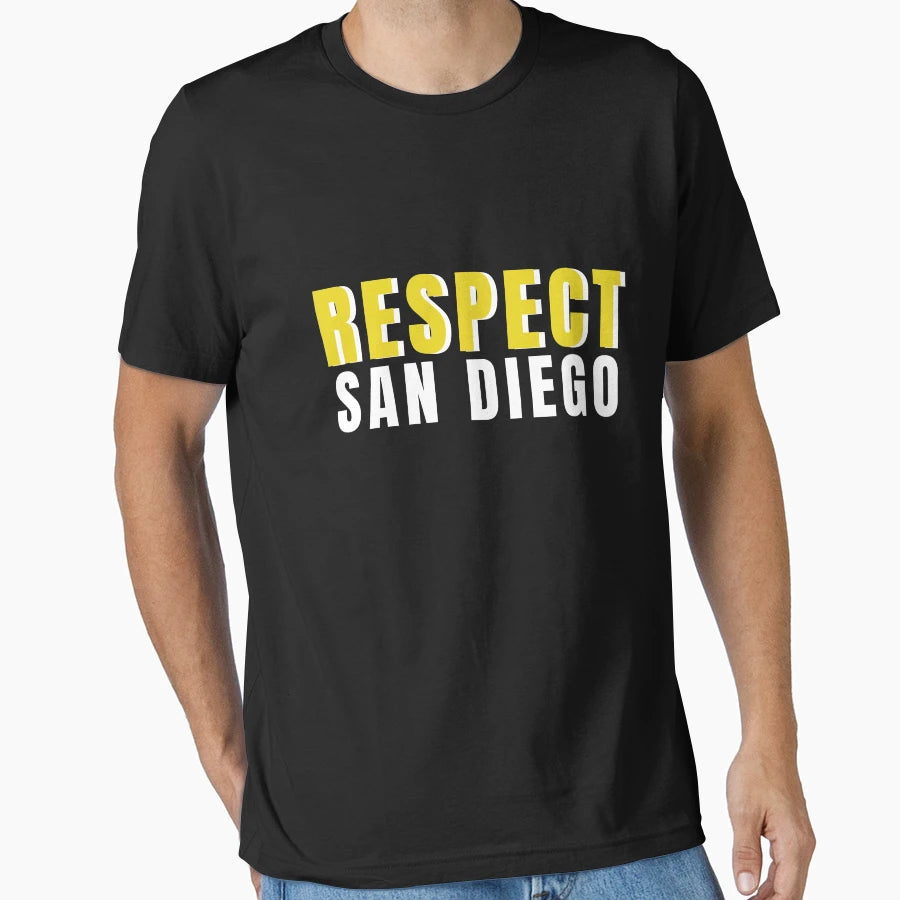 Respect San Diego T-Shirt - Fun Novelty Design Men Women - T-Shirt, Sweatshirt, Hoodie