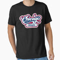 Chicago Illinois T-Shirt - Custom Art Print Unisex - T-Shirt, Sweatshirt, Hoodie