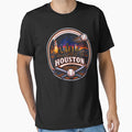 Houston Baseball Logo Space City Sports Hoodie - Aesthetic Graphic Unisex - T-Shirt, Sweatshirt, Hoodie