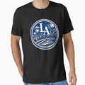 Los Angeles Sports City Logo Skyline Hoodie - Custom Art Print for Adults - T-Shirt, Sweatshirt, Hoodie