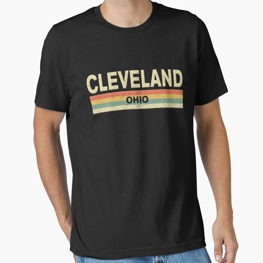 Cleveland Ohio T-Shirt - Unique Graphic Men Women - T-Shirt, Sweatshirt, Hoodie