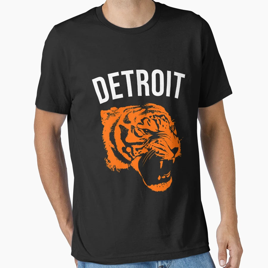 Detroit Tiger T-Shirt - Graphic Print Unisex - T-Shirt, Sweatshirt, Hoodie