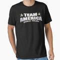 Team America T-Shirt - Minimalist Print for Adults - T-Shirt, Sweatshirt, Hoodie