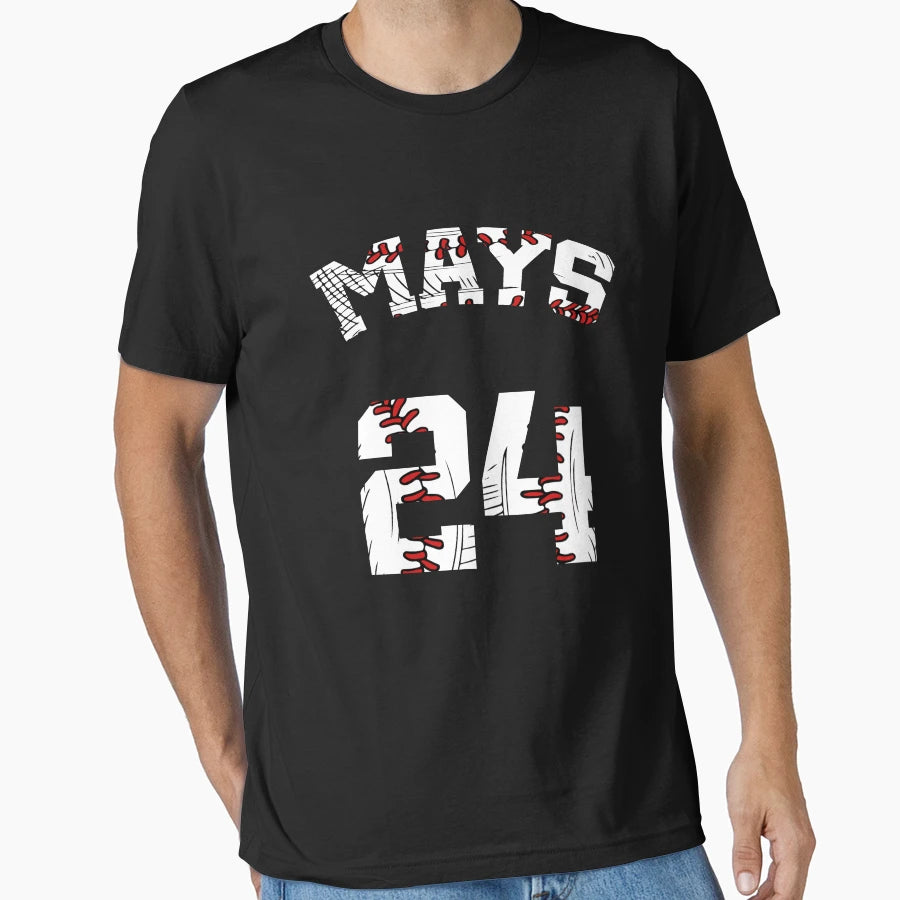 Willie Mays Baseball T-Shirt - Novelty Apparel Men Women - T-Shirt, Sweatshirt, Hoodie