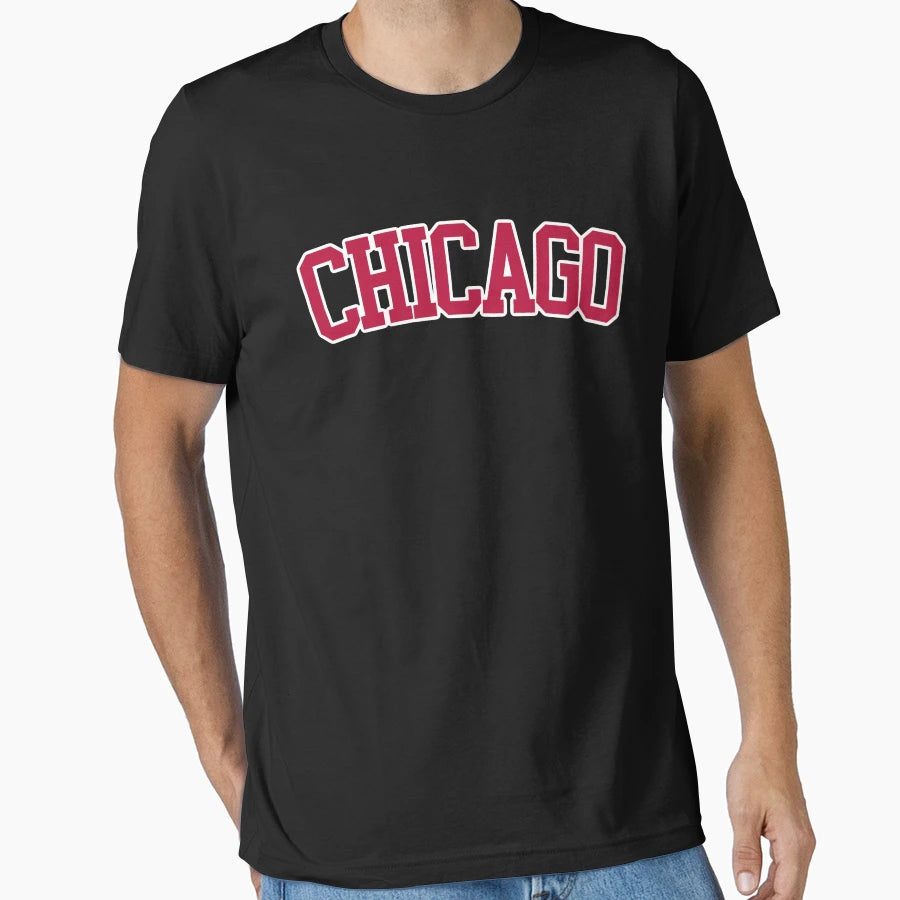 Chicago T-Shirt - Aesthetic Graphic Unisex - T-Shirt, Sweatshirt, Hoodie