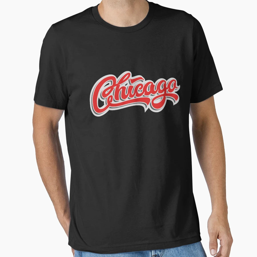 Chicago T-Shirt - Custom Art Print for Adults - T-Shirt, Sweatshirt, Hoodie