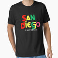 San Diego California T-Shirt - Custom Art Print for Adults - T-Shirt, Sweatshirt, Hoodie