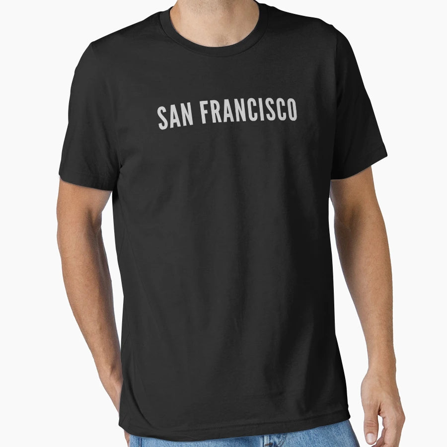 San Francisco Baseball Downtown Bold Bay T-Shirt - Trendy Graphic Unisex - T-Shirt, Sweatshirt, Hoodie