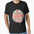 Boston Massachusetts Hand Illustrated T-Shirt - Novelty Apparel Unisex - T-Shirt, Sweatshirt, Hoodie