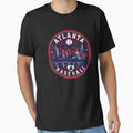 Atlanta Baseball Logo Southern Sports Hoodie - Minimalist Print Men Women - T-Shirt, Sweatshirt, Hoodie