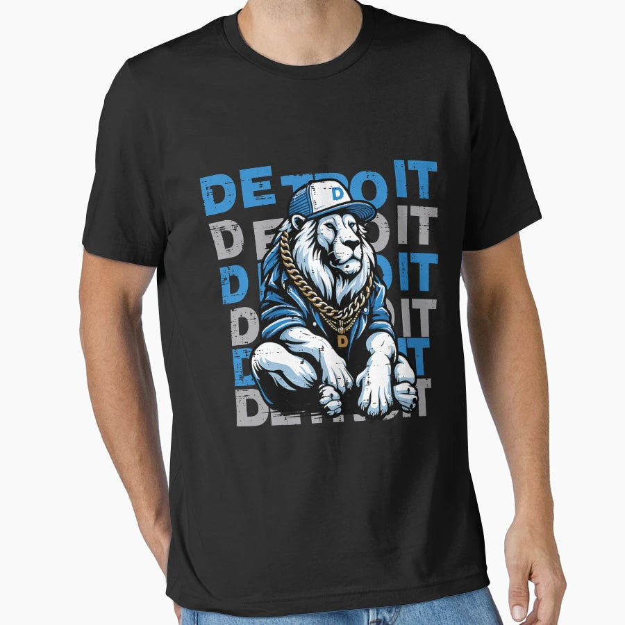 Detroit Lions Football Teen T-Shirt - Streetwear Style for Adults - T-Shirt, Sweatshirt, Hoodie