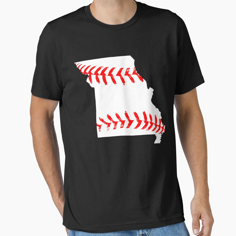 Missouri Baseball T-Shirt - Casual Everyday Wear for Adults - T-Shirt, Sweatshirt, Hoodie