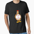 Baseball Turkey Thanksgiving T-Shirt - Minimalist Print Men Women - T-Shirt, Sweatshirt, Hoodie