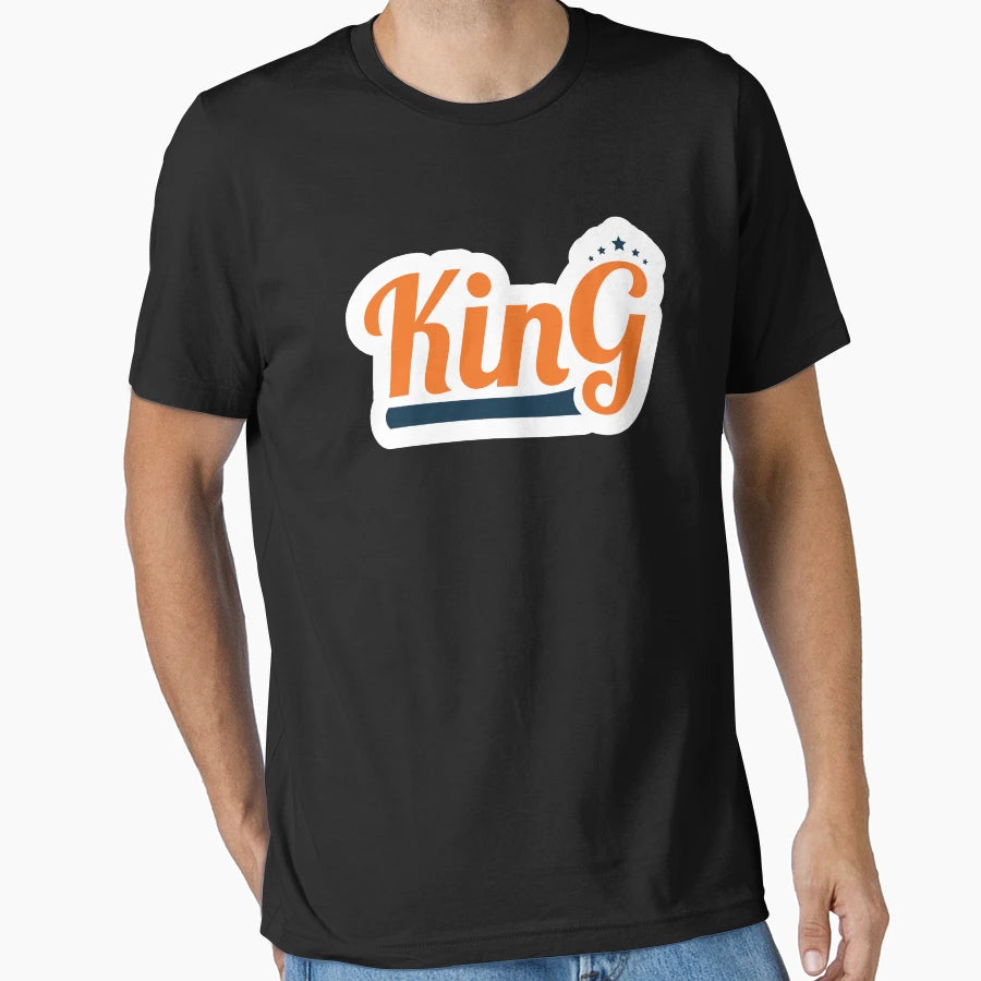 King Orange Gift Boyfriend Brother Father T-Shirt - Graphic Print Unisex - T-Shirt, Sweatshirt, Hoodie