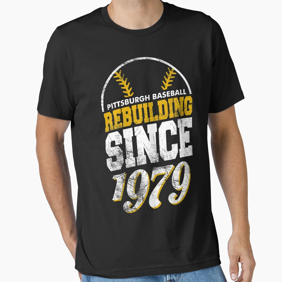 Pittsburgh Baseball T-Shirt - Streetwear Style for Adults - T-Shirt, Sweatshirt, Hoodie