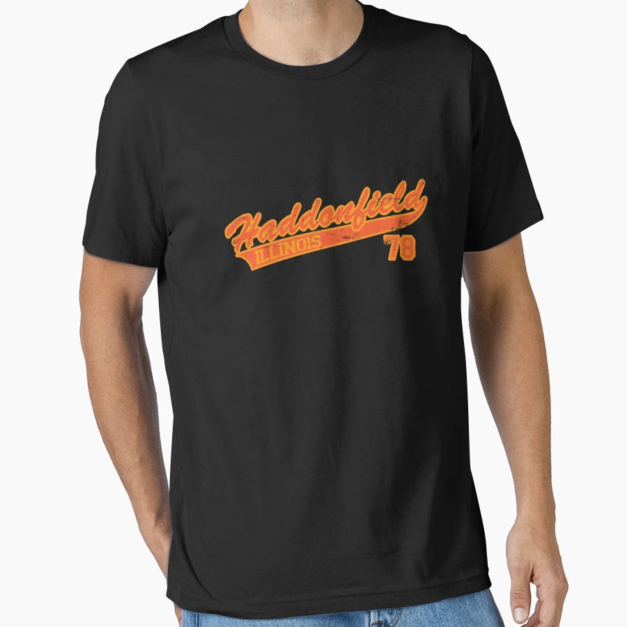 Haddonfield 2 Distress T-Shirt - Graphic Print for Adults - T-Shirt, Sweatshirt, Hoodie
