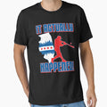 Baseball It Actually Happened T-Shirt - Novelty Apparel Men Women - T-Shirt, Sweatshirt, Hoodie