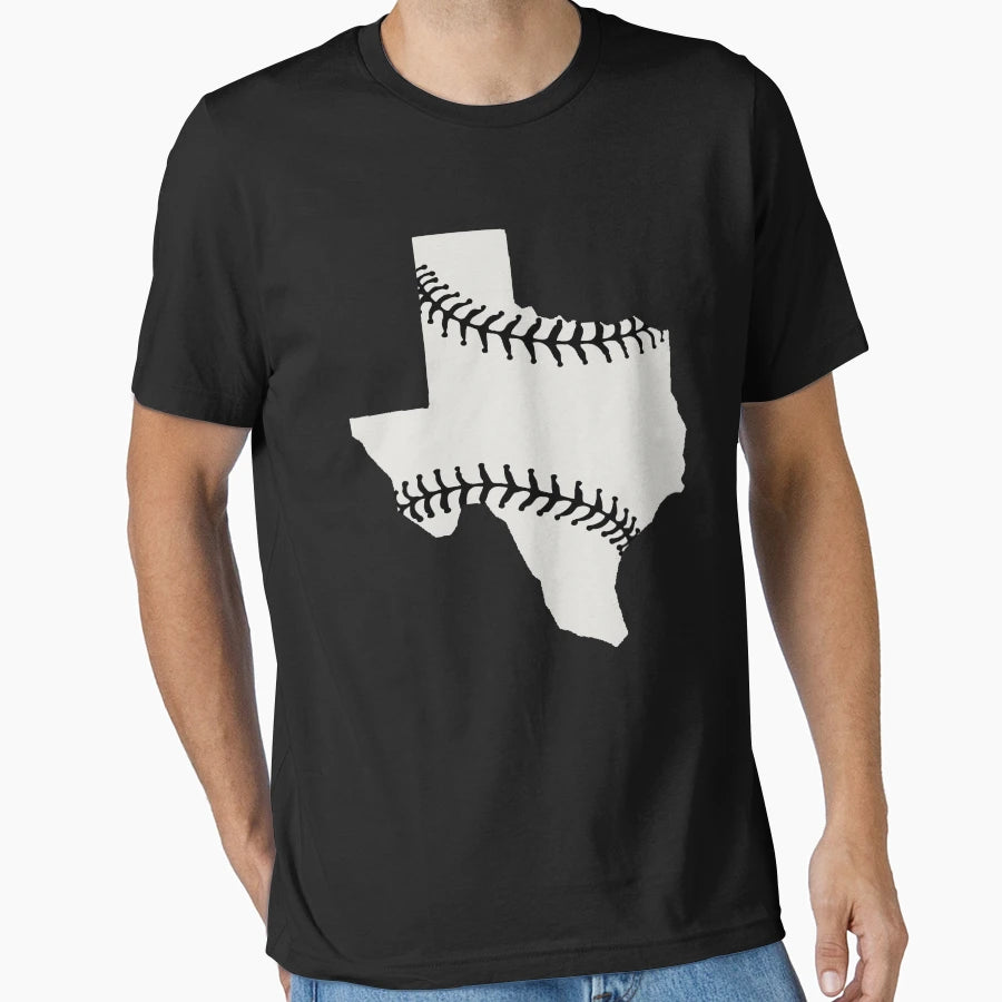 Texas Baseball T-Shirt - Streetwear Style for Adults - T-Shirt, Sweatshirt, Hoodie