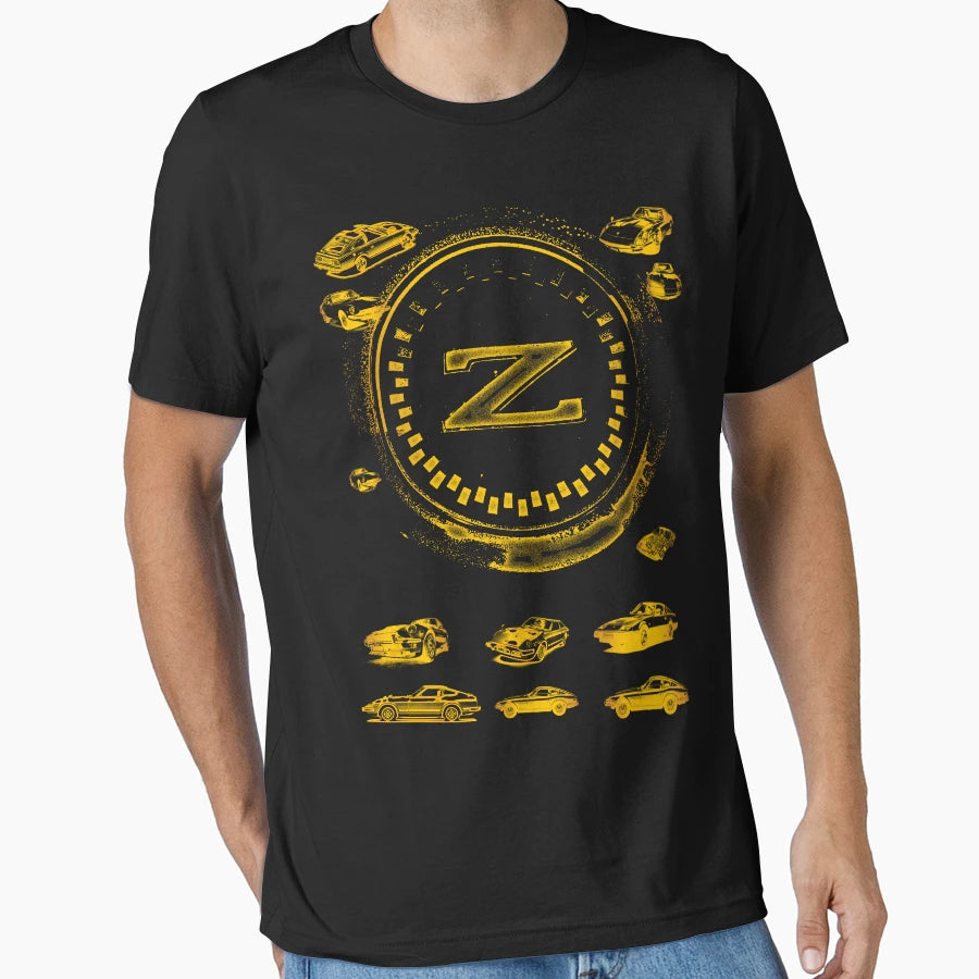 Z Badge And Zs Gold T-Shirt - Streetwear Style Unisex - T-Shirt, Sweatshirt, Hoodie